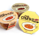 Avonmore Fresh Chunky Soup, distinctively packaged in microwaveable bowls, provides between one and two portions of vegetables per serving
